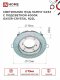 Светильник встраиваемый GX53R-crystal R22L с подсветкой 4К под лампу GX53 Голубой/Хром IN HOME, Точечные светильники