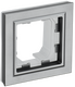 Рамка одинарная IP44 BRITE IEK сталь, Рамки и аксессуары
