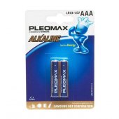 Батарейки ААА Pleomax LR03-2BL (2шт), Алкалиновые батарейки