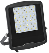 Прожектор LED СДО 08-100 PRO 120град 5000К IP65 черный IEK, прожекторы светодиодные