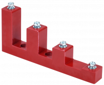 Изолятор ступенчатый ИСв4-30 (М8) силовой с болтом IEK, Изоляторы и аксессуары к ним