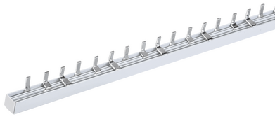 Шина соединительная типа PIN (штырь) 3P 63А луженые (1м) IEK, Шины соединительные