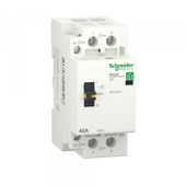 Контактор модульный RESI9 1P+N 40А 2НО 230/250В АС 50Гц Schneider Electric, Контакторы модульные