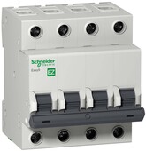 Автоматический выключатель Easy9 4P 40A 4,5кА характеристика C Schneider Electric, Автоматические выключатели модульные