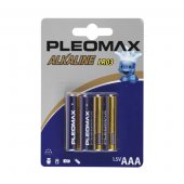 Батарейки ААА Pleomax LR03-4BL (4шт), Алкалиновые батарейки