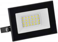 Прожектор LED СДО 001-30 6500К IP65 черный GENERICA, прожекторы светодиодные