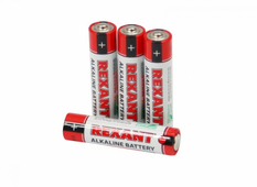 Алкалиновая батарейка AAA/LR03 1,5 V 4 шт. блистер, Алкалиновые батарейки