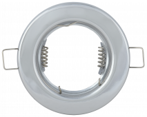 Светильник встраиваемый под лампу MR16 хром IEK, Светильники точечные накладные