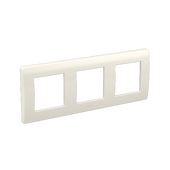 Рамка на 2+2+2 модуля (трехместная), белая, RAL9010 DKC, Аксессуары к кабель-каналу