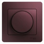 Диммер Glossa SE 630Вт (подходит для LED) баклажан в сборе, Диммеры