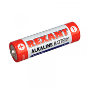 Алкалиновая батарейка AA/LR6 1,5 V 4 шт. блистер REXANT, Алкалиновые батарейки