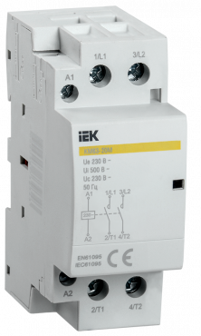 Контактор модульный КМ63-20М AC IEK, Контакторы модульные