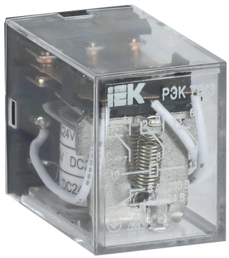 Реле РЭК78/3(MY3) 5А 24В DC IEK, Реле промежуточные