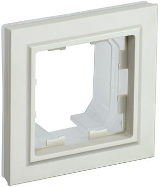 Рамка одинарная IP44 BRITE IEK бежевая, Рамки и аксессуары